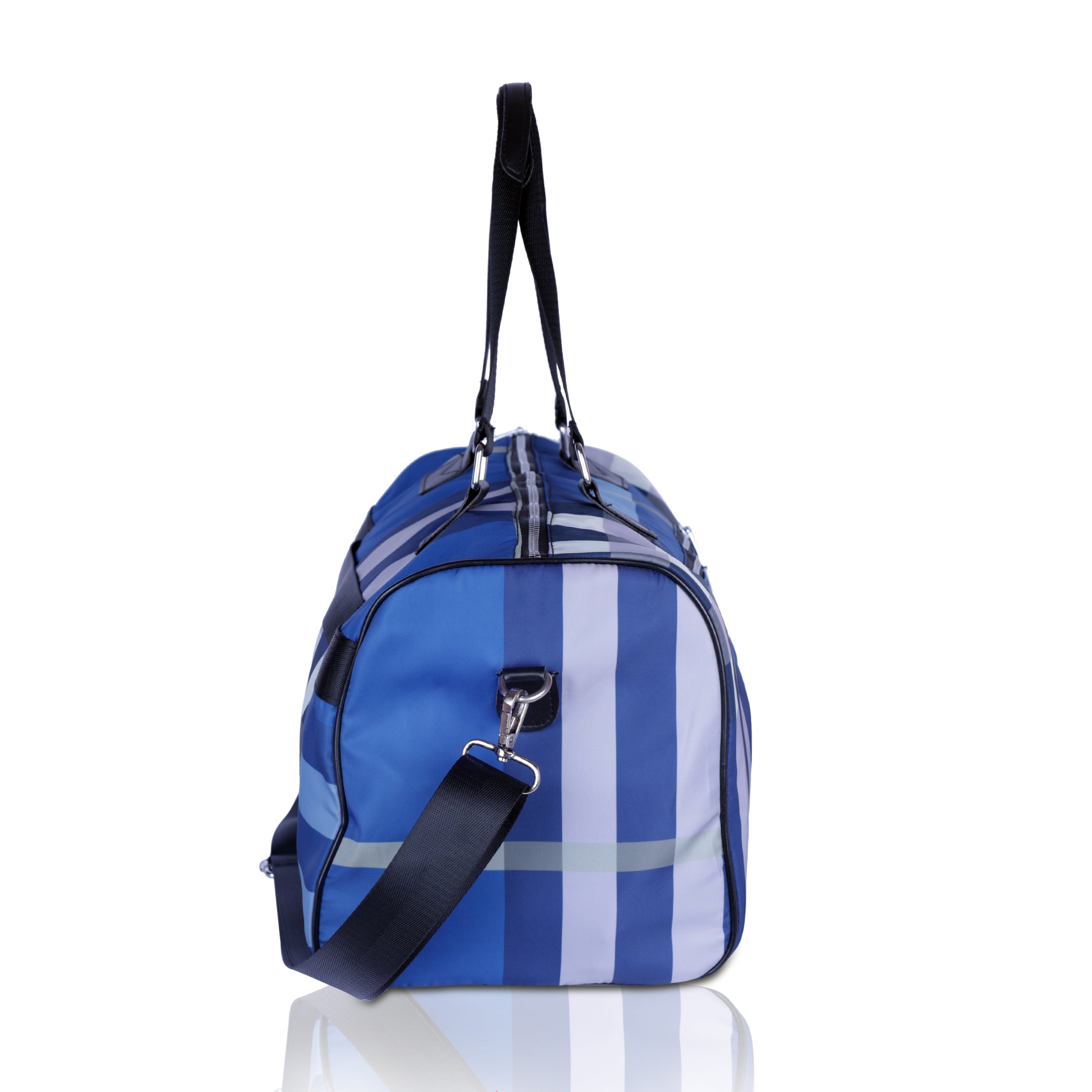 Large Checkered Travel Duffle Bag for Men & Women