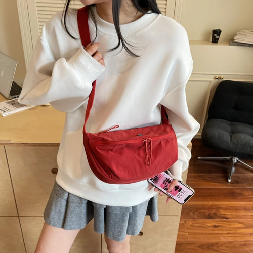 Unisex Waterproof Nylon Sling Bag